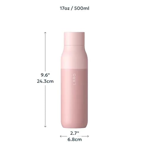LARQ Twist Top Insulated Stainless Steel Water Bottle 500ml (17 fl oz) | Keeps Cold 24 Hrs, Hot 12 Hrs thumbnail 7