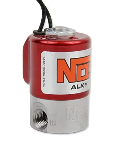 NOS 18060NOS Nitro/Alky Fuel Solenoid - Black | Steady Metered Flow for Performance thumbnail 5