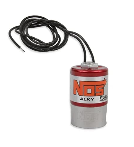 NOS 18060NOS Nitro/Alky Fuel Solenoid - Black | Steady Metered Flow for Performance thumbnail 1