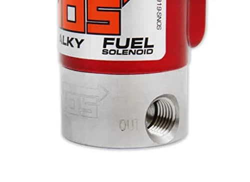 NOS 18060NOS Nitro/Alky Fuel Solenoid - Black | Steady Metered Flow for Performance thumbnail 7