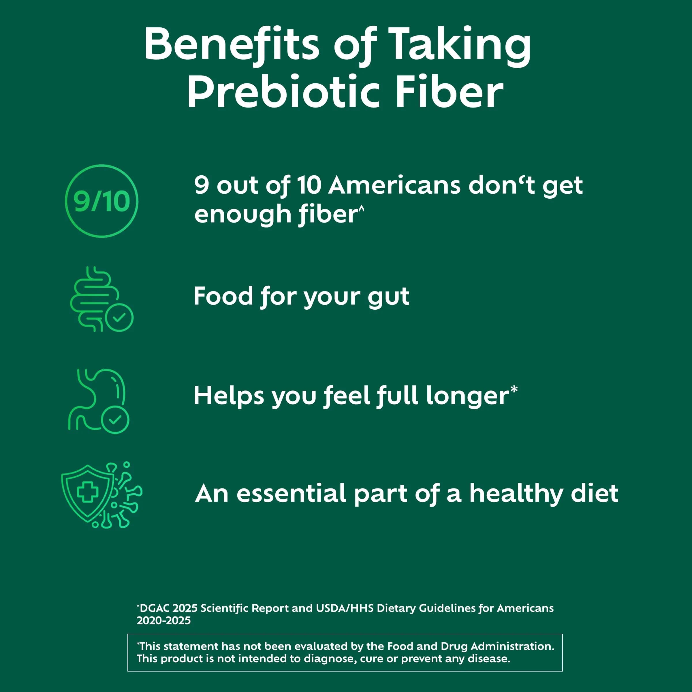 Benefiber Daily Prebiotic Fiber Supplement Powder 500g (17.6 oz) | Supports Digestive Health & Fullness - view 4