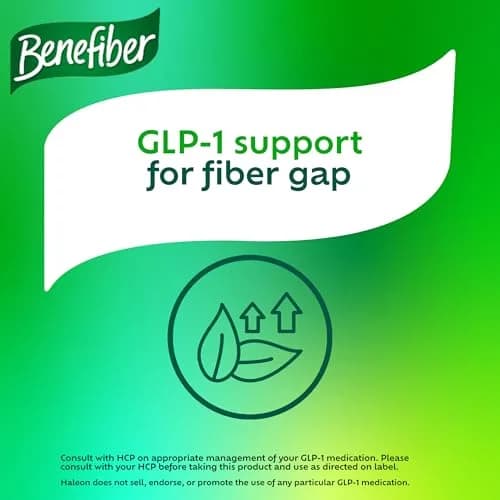 Benefiber Daily Prebiotic Fiber Supplement Powder 500g (17.6 oz) | Supports Digestive Health & Fullness thumbnail 5