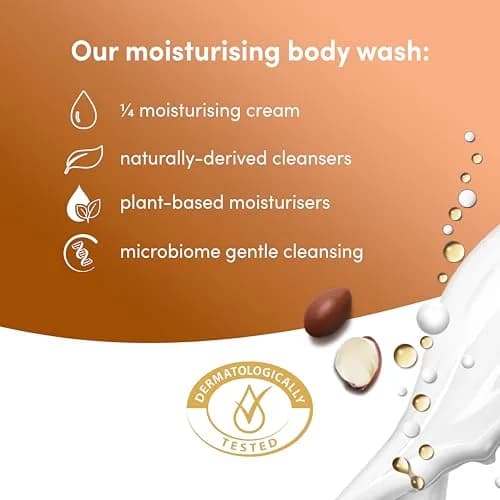 Dove Purely Pampering Shea Butter & Vanilla Body Wash 2-Pack, 15.2 Oz (450ml) Each | For Softer, Smoother Skin thumbnail 5