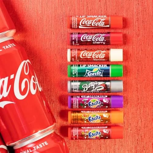 Lip Smacker Coca-Cola Flavored Balm 8 Count (24.95 ml / 0.85 Fl Oz) | Party Pack Assortment thumbnail 3