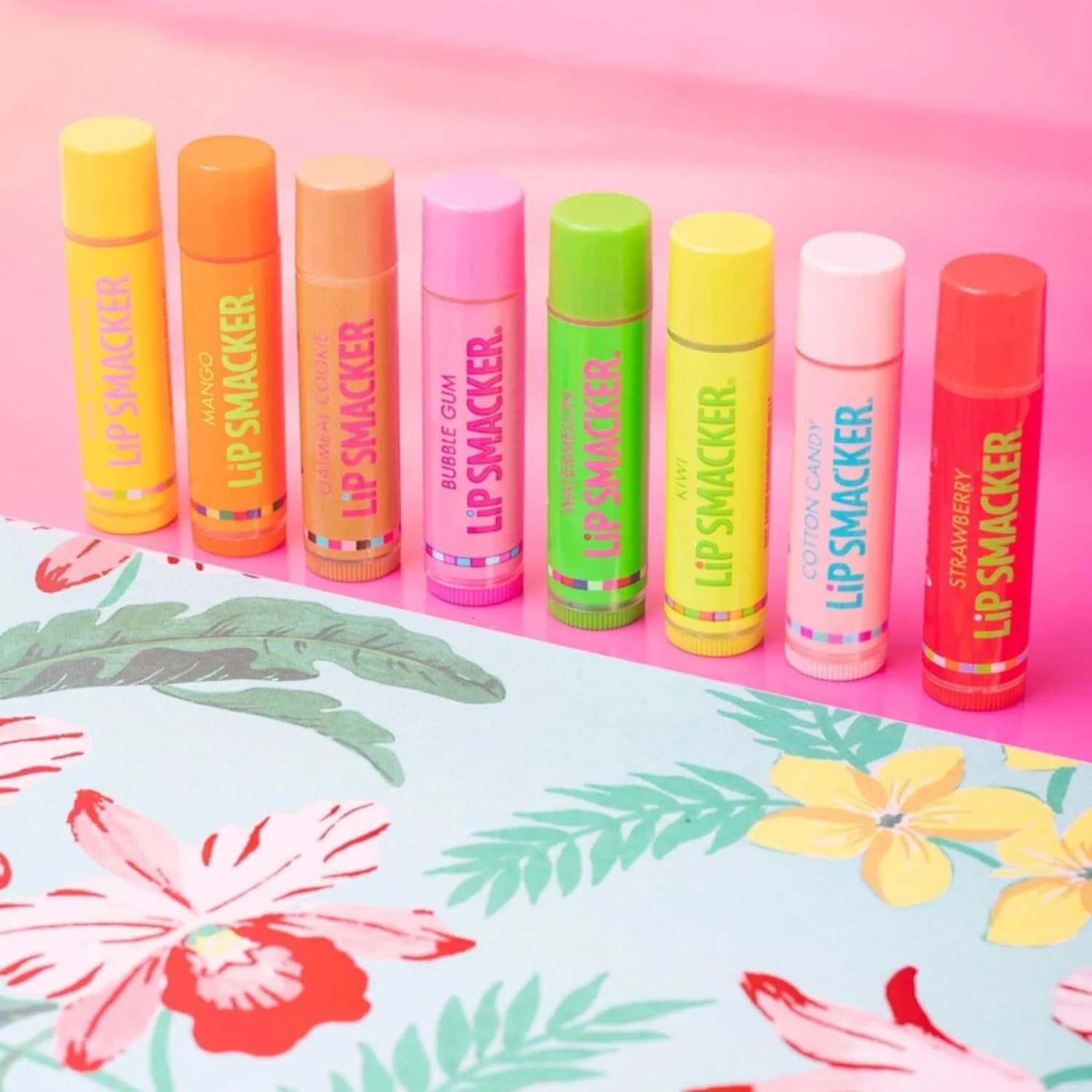 Lip Smacker Original & Best Holiday Flavored Lip Balm Party Pack | 8 Flavors (0.12 oz each) - view 2