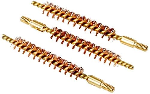 Tipton Gun Bore Brush .22 Cal 3-Pack Bronze Bristles for Removing Fouling and Residue in Barrel thumbnail 1