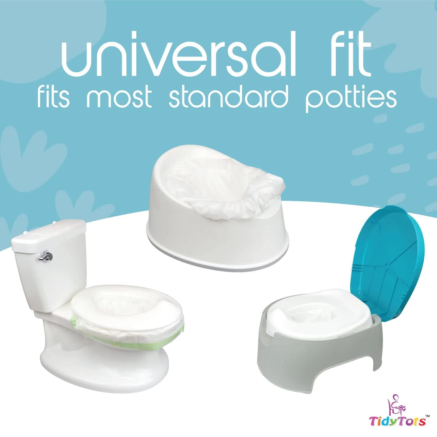 Tidy Tots Disposable Potty Chair Liners Value Pack 32 Count | Leak-Proof & Universal Fit - view 6