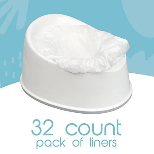 Tidy Tots Disposable Potty Chair Liners Value Pack 32 Count | Leak-Proof & Universal Fit thumbnail 3