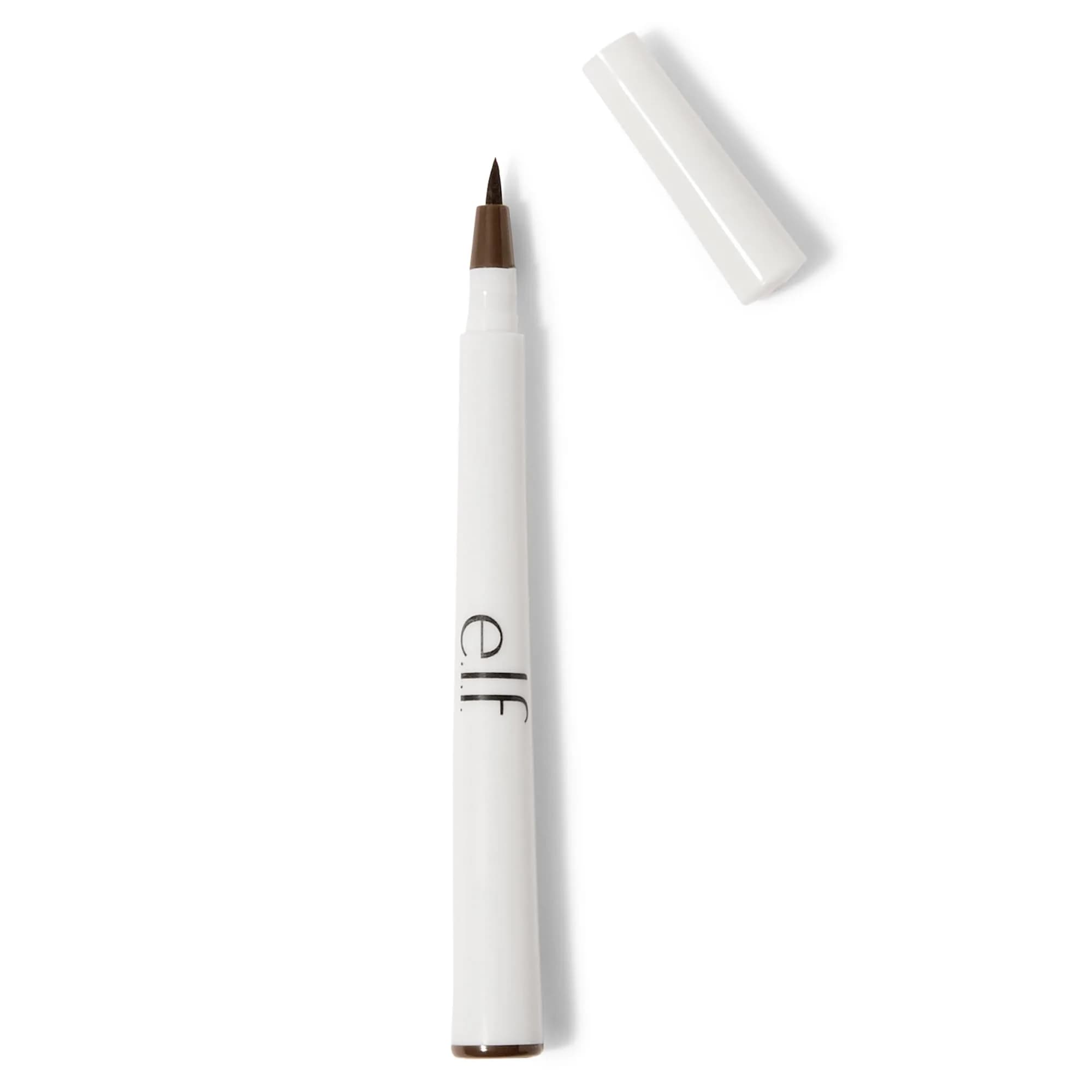 e.l.f. Waterproof Eyeliner Pen Coffee 0.05 oz (1.5 ml) | Precision Triple Tip — Coffee