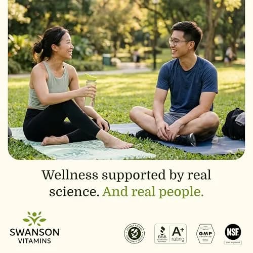 Swanson Magnesium Lactate Lactose-Free 84 mg | Supports Muscles & Bones, Gentle Absorption thumbnail 7
