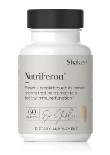 Shaklee NutriFeron® - Immune Support with Zinc - 60 Caplets | Boosts Interferon Naturally thumbnail 1