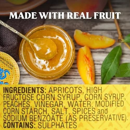 Saucy Susan Peach Apricot Original Sauce 9.5 oz | Sweet & Tangy Blend for Glazing & Dipping thumbnail 3