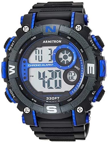 Armitron Sport Men's Quartz Sport Watch 22mm | Water-Resistant 100M, Black Camouflage thumbnail 1