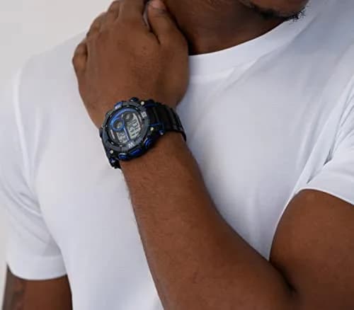 Armitron Sport Men's Quartz Sport Watch 22mm | Water-Resistant 100M, Black Camouflage thumbnail 4