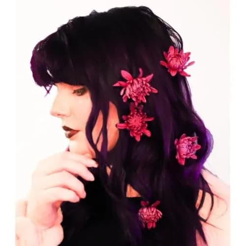 MANIC PANIC Semi Permanent Purple Hair Dye, Deadly Nightshade, 4 oz | Vibrant, Long-Lasting Color for DIY & Salon thumbnail 5