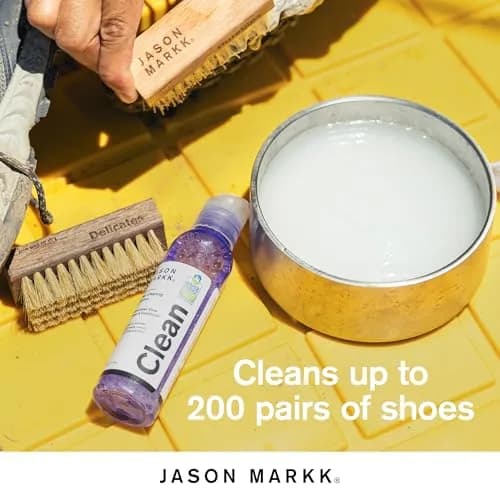 Jason Markk Deep Cleaning Solution for Footwear 236ml (8 Fl Oz) | Concentrated Formula for Leather, Suede, Nubuck, Canvas thumbnail 6