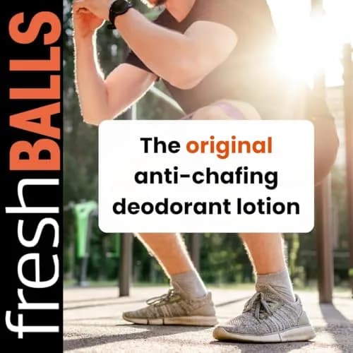 Fresh Body FB Fresh Balls Cream 3.4 fl oz | Men's Anti-Chafing & Deodorant Lotion thumbnail 2