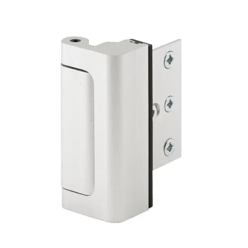 PRIME-LINE U 10827 Door Reinforcement Lock 7.6 cm (3 In.) | Heavy Duty Security Stop for Swing-In Doors thumbnail 1