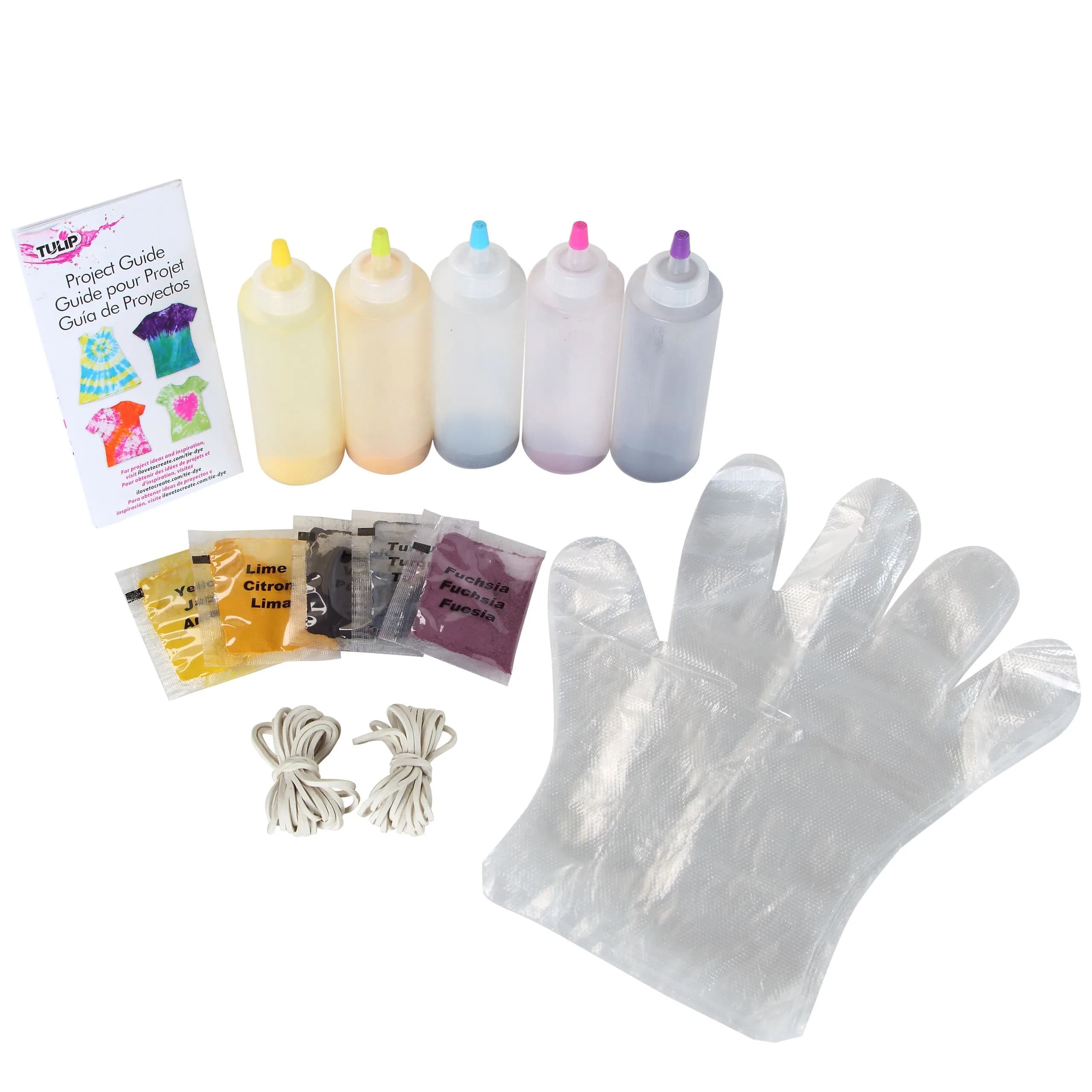 Tulip One-Step Tie-Dye Kit 5 Color Ultimate, 156 g (5.5 oz) | Permanent Fabric Dye for Cotton, Rayon, Silk - view 2