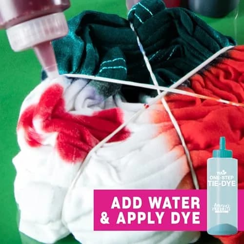 TULIP One-Step Tie-Dye Kit Luau Multi-Color 5-Bottle Pack | Permanent Fabric Dye for Cotton, Rayon, Wool, Linen thumbnail 4