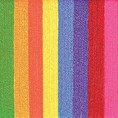 Lion Brand Yarn Bonbons 680 Crayons Yarn Pack | 8 Mini Skeins, 28yd Each, Weight Category 2 thumbnail 2