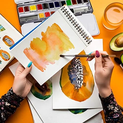 SENNELIER L'Aquarelle French Watercolor Paint, Metal Set of 18 Half Pans | Bright, Light & Transparent (105 characters) thumbnail 5