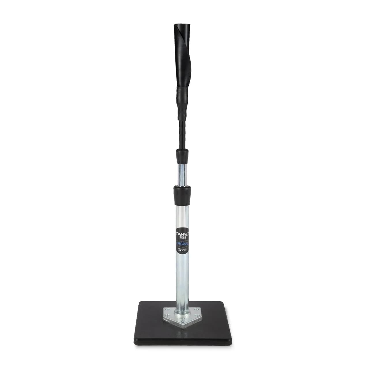 TANNER The Original Batting Tee – Adjustable Baseball & Softball Tee, Steel Shaft, Composite Base, Rubber Top, 26"-43" - main product image