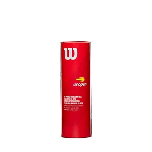 WILSON US Open Tournament Tennis Balls, Red (3 Balls, 272g) | USTA & ITF Approved for Recreation thumbnail 1