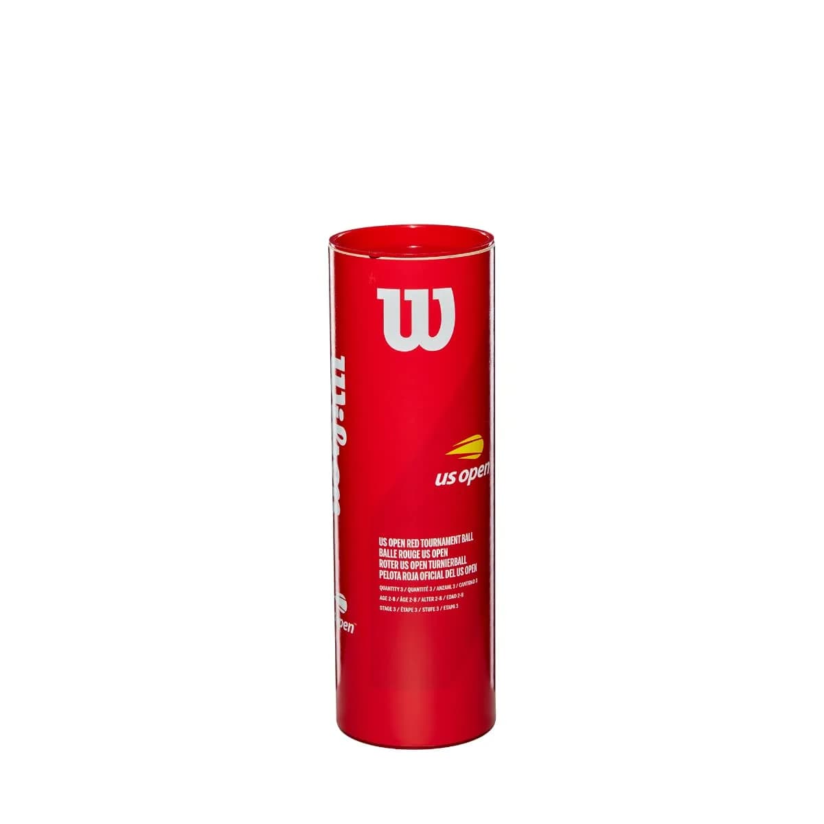 WILSON US Open Tournament Tennis Balls, Red (3 Balls, 272g) | USTA & ITF Approved for Recreation - view 2