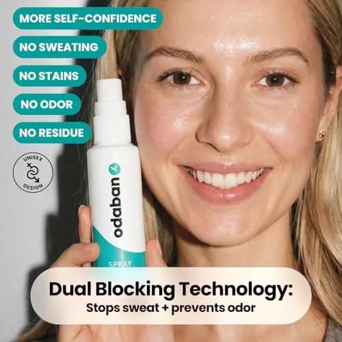 Odaban Antiperspirant Deodorant Spray 60ml (2 x 30ml) | Long-Lasting Odor & Sweat Protection thumbnail 7