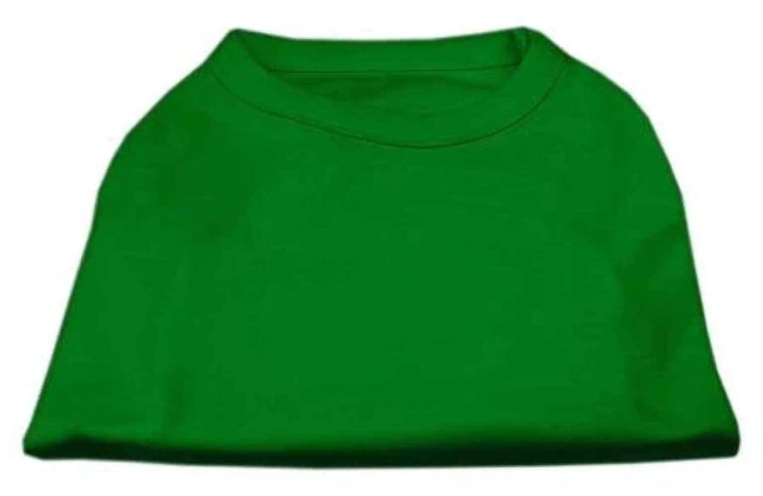 Mirage Pet Products Emerald Green Pet T-Shirt 20.3 cm (8 Inches) | Breathable Poly-Cotton Blend - main product image