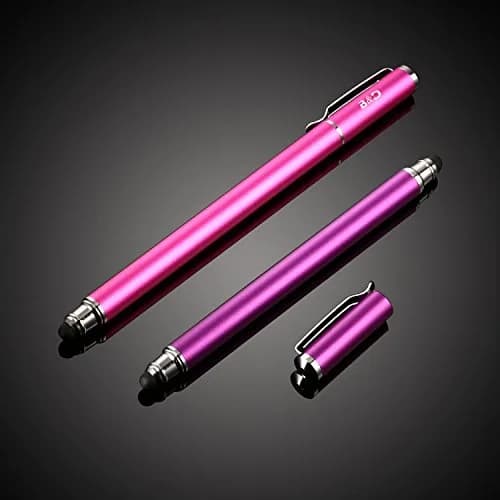 Bargains Depot 2 Pcs Input Pen 5.5" | Small Tip Series, Purple/Pink thumbnail 4