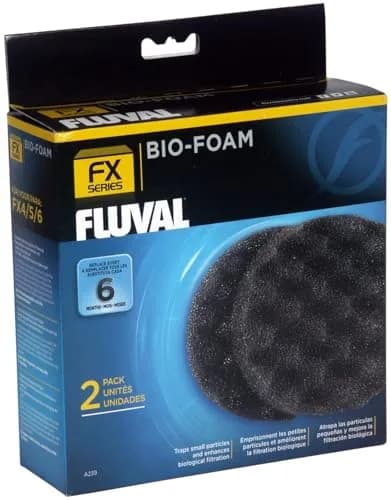 Fluval FX4/FX5/FX6 Bio-Foam Replacement Aquarium Filter Media 2-Pack | Mechanical & Biological Filtration thumbnail 1