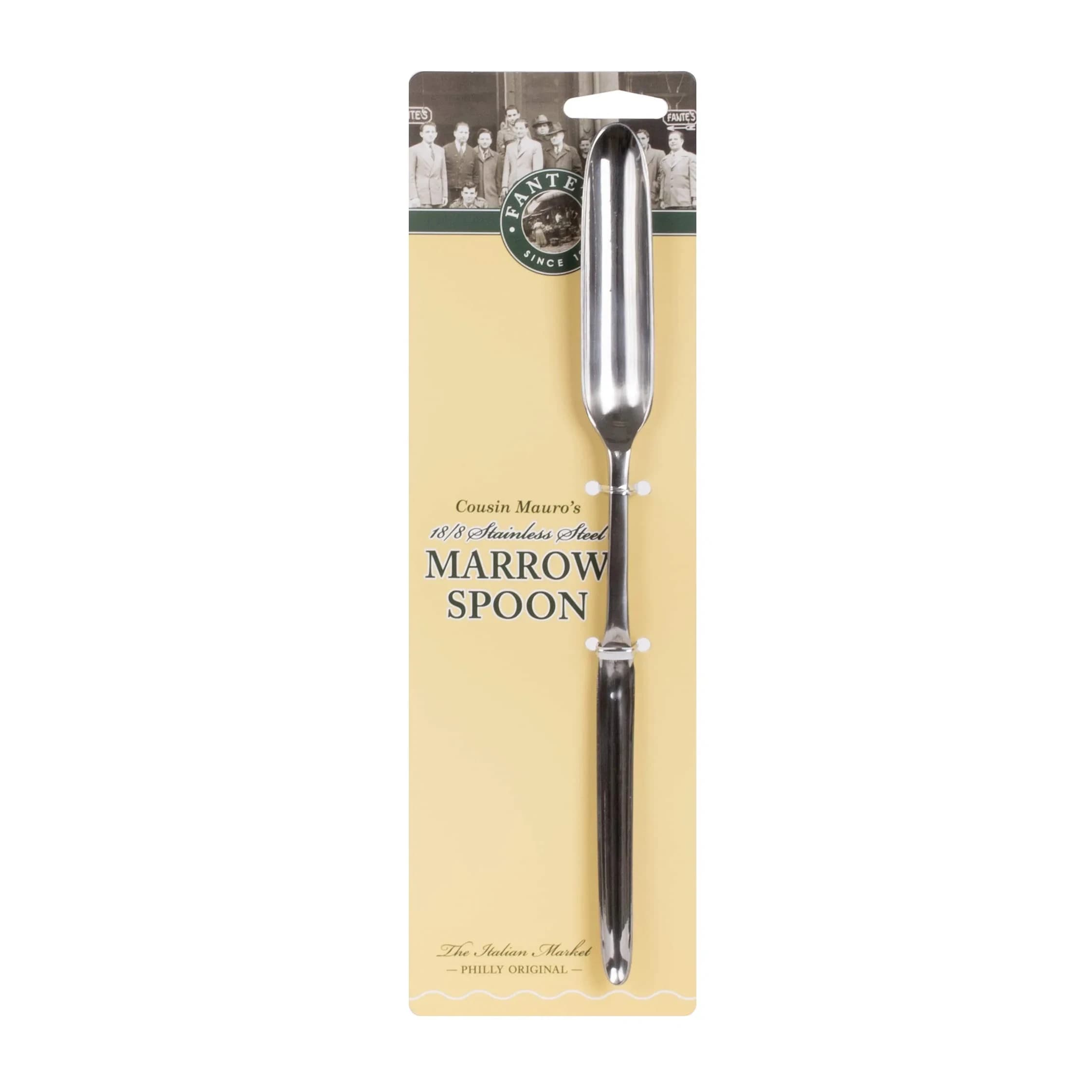 Fante's Marrow Spoon 24.7 cm (9.75 inches) | Japanese 18/8 Stainless Steel for Narrow & Big Bones