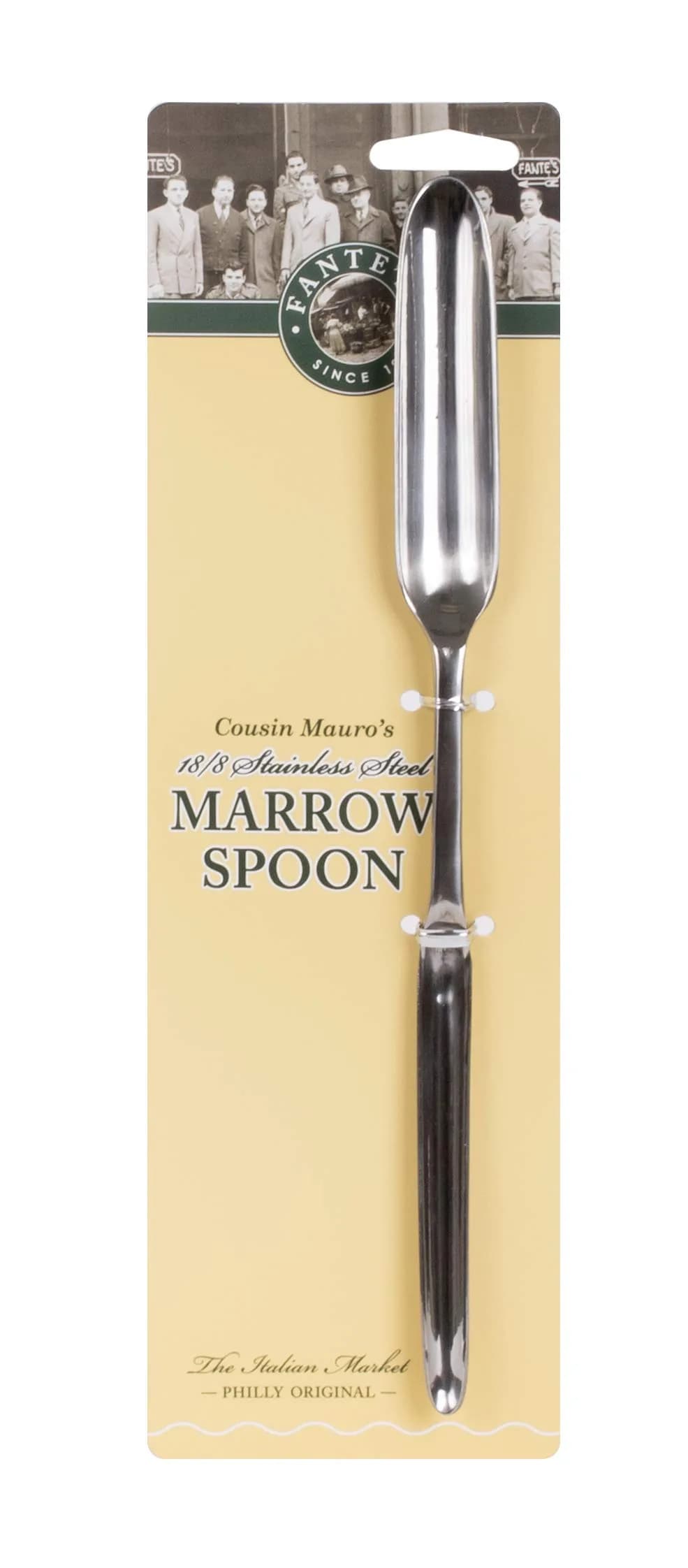 Fante's Marrow Spoon 24.7 cm (9.75 inches) | Japanese 18/8 Stainless Steel for Narrow & Big Bones - main product image
