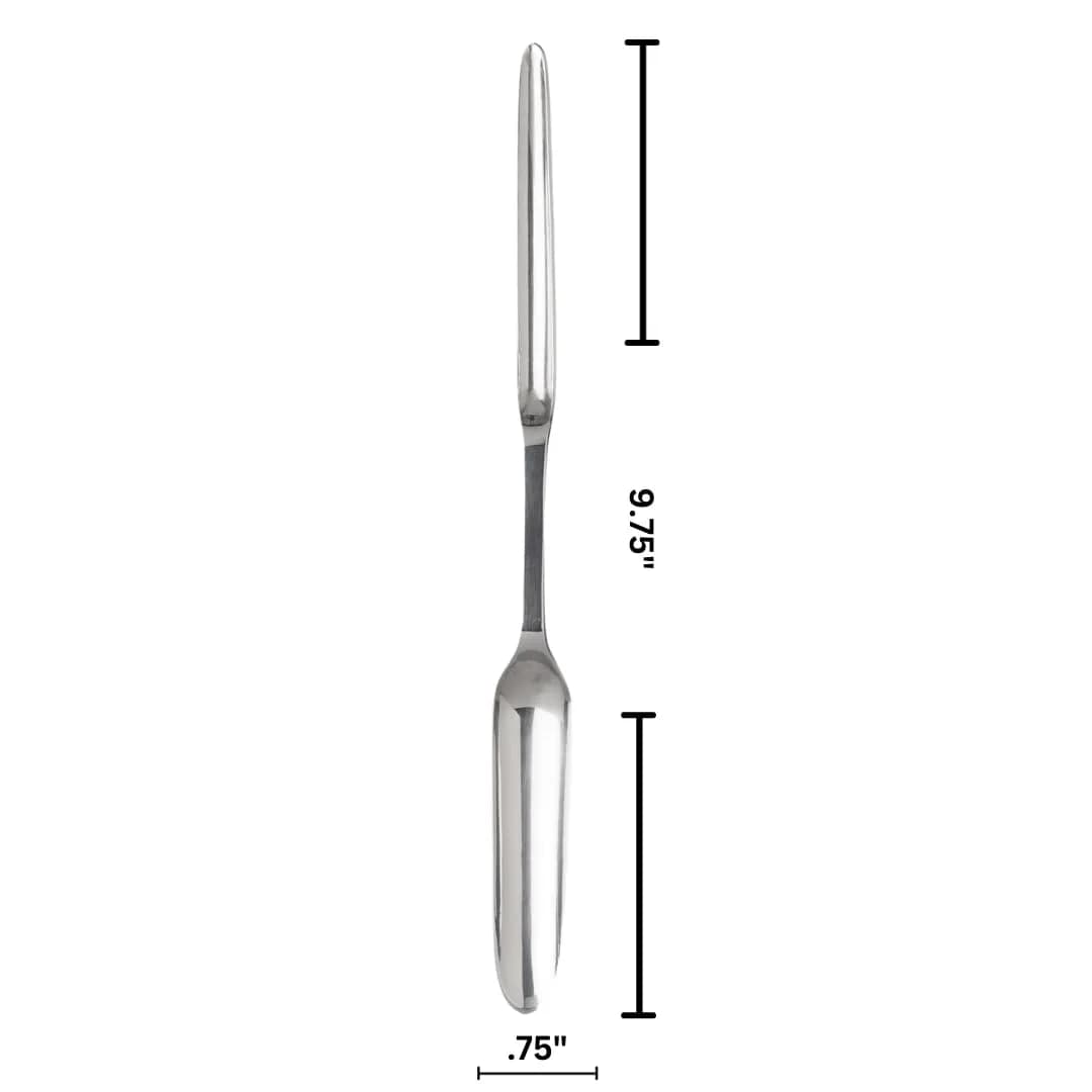 Fante's Marrow Spoon 24.7 cm (9.75 inches) | Japanese 18/8 Stainless Steel for Narrow & Big Bones - view 5