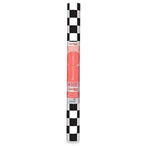 Con-Tact Brand Creative Covering Shelf Liner 18" x 9' (28 cm x 2.74 m) | Waterproof, Removable Vinyl Drawer Liner thumbnail 1