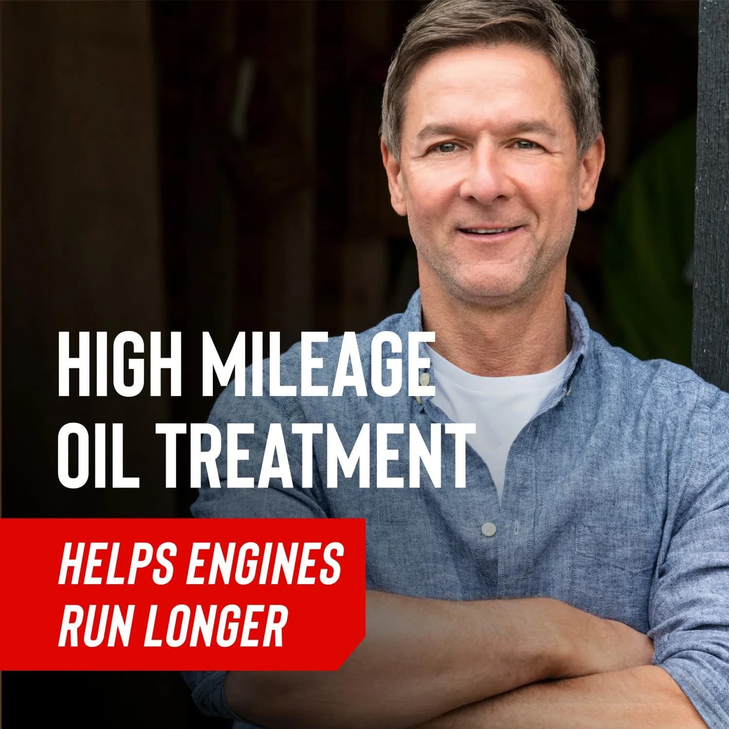STP High Mileage Oil Treatment + Stop Leak 443ml (15 Fl Oz) | Protects Engines Over 75,000 Miles - view 8