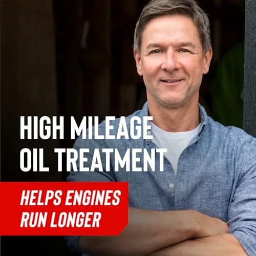 STP High Mileage Oil Treatment + Stop Leak 443ml (15 Fl Oz) | Protects Engines Over 75,000 Miles thumbnail 8