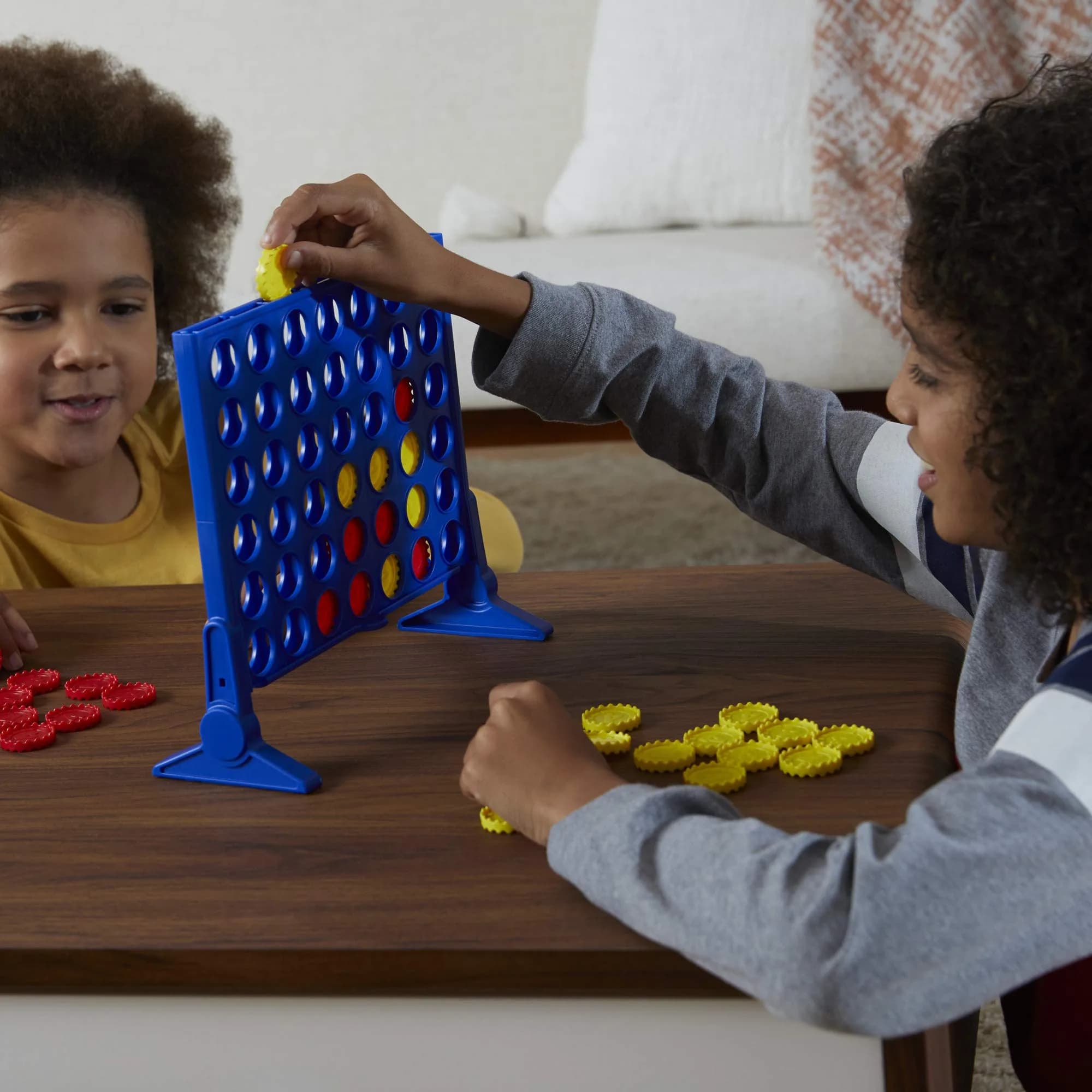 Connect 4 Classic Grid Board Game | Hasbro Gaming Strategy Game for Kids and Families - view 4