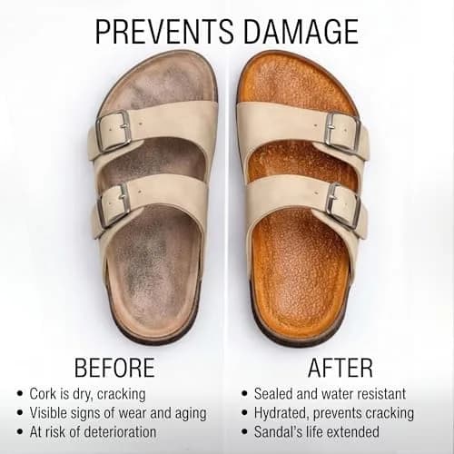 Moneysworth & Best Shoe Care Cork Restorer 75g | Waterproof & Seal Cork Shoes thumbnail 5