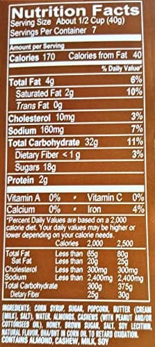 ebaney Caramel 10 oz Popped Snack | Gourmet Popcorn for Indian Snacks & Gifts thumbnail 3