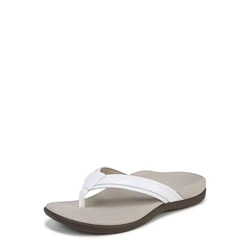 VIONIC Women's Tide II Flip-Flop Sandal White 7 B(M) US (2.54 cm Heel) | Arch Support for All-Day Comfort thumbnail 1