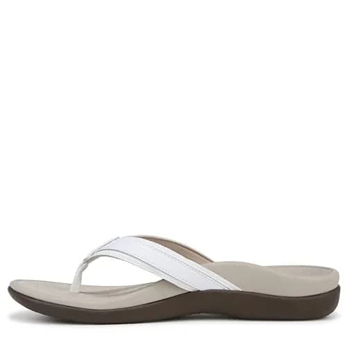 VIONIC Women's Tide II Flip-Flop Sandal White 7 B(M) US (2.54 cm Heel) | Arch Support for All-Day Comfort thumbnail 2