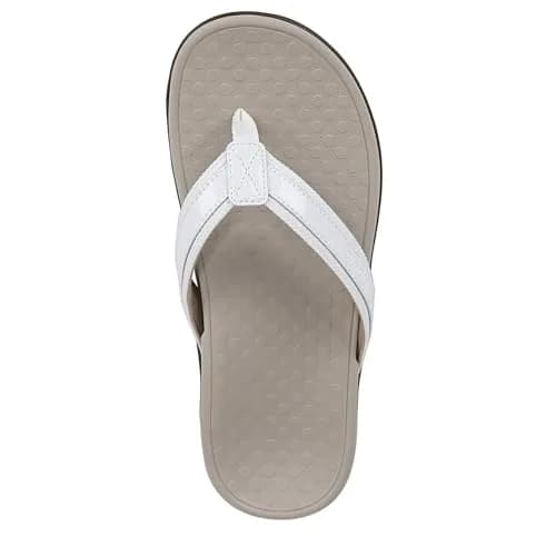 Vionic Tide1009M Flip-Flop Sandal for Women, White, US 9 (25.4 cm) | Arch Support & All-Day Comfort thumbnail 6