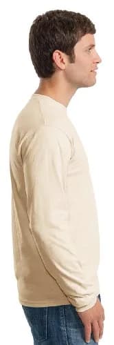 Gildan Ultra Cotton Long Sleeve T-Shirt 20F Purple XL | Classic Comfort & Durability thumbnail 4