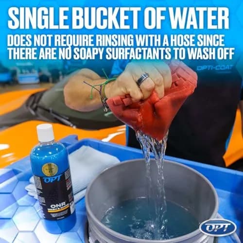 Optimum No Rinse Wash and Shine Version 5 - ONR Rinseless Car Wash Soap 236ml (8 Fl Oz) | Cleans, Shines, Protects All Surfaces thumbnail 3