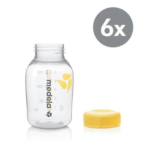 Medela 5oz Breast Milk Storage Bottles | Leak-Proof BPA-Free 6 Pack thumbnail 2