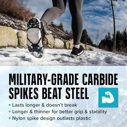 Due North Everyday G3 Ice Cleat for Snow & Ice | Secure Fit & Superior Traction (70-120 chars) thumbnail 6