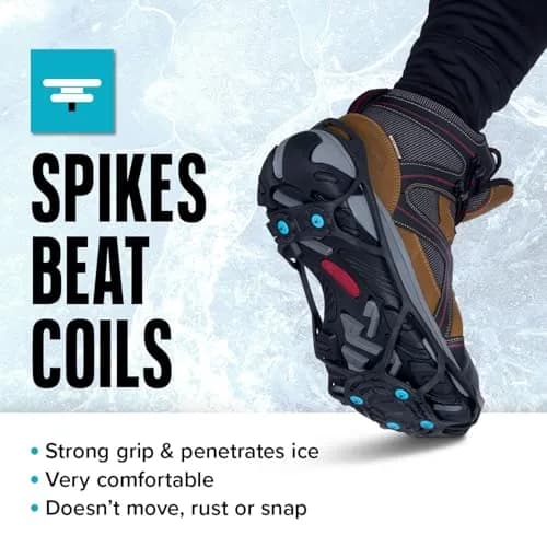 Due North Everyday G3 Ice Cleat for Snow & Ice | Secure Fit & Superior Traction (70-120 chars) thumbnail 3